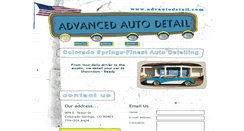 Desktop Screenshot of advautodetail.com